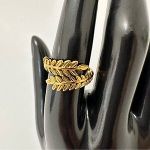 Gold Leaf Ring